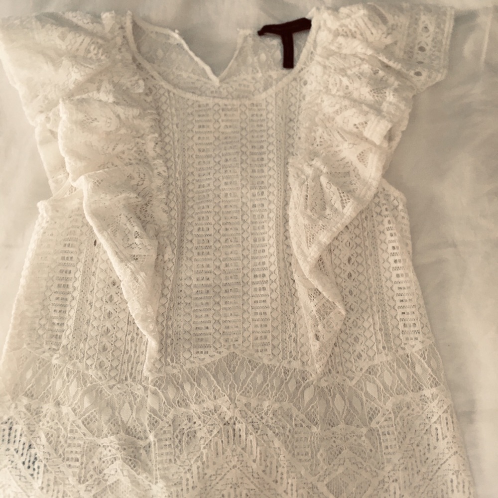 BCBG lace top